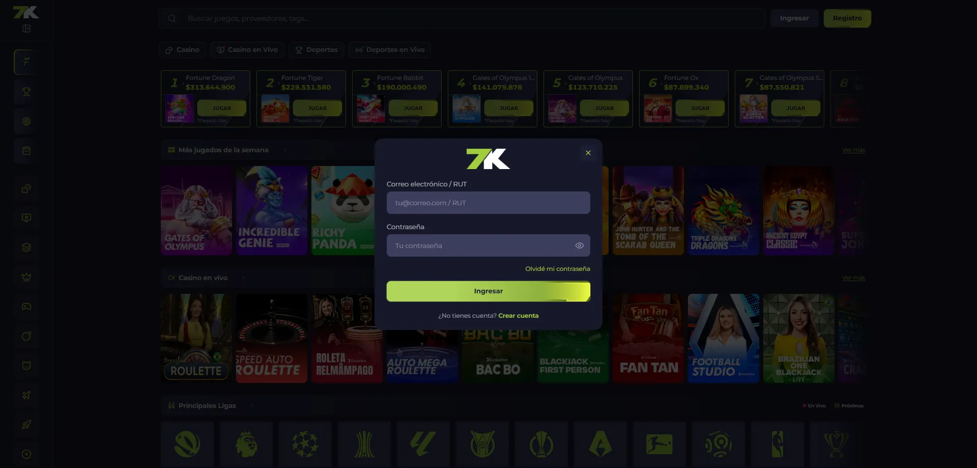 Iniciar sesión en Bet7k Casino — proceso rápido y seguro