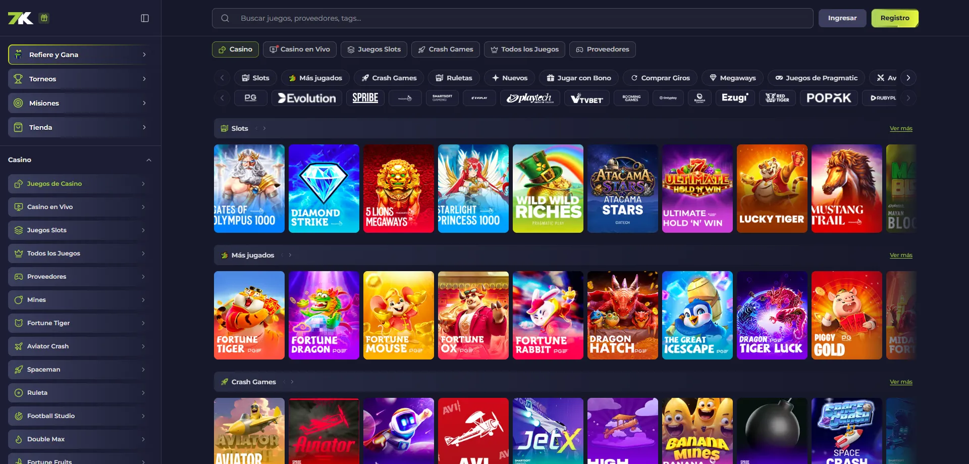 Bet7k Casino plataforma de casino y apuestas online en Chile